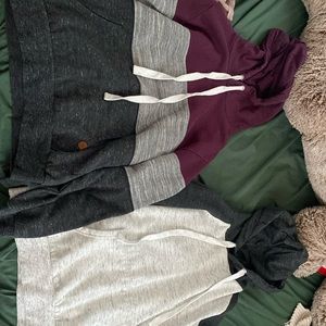 Pair of two super soft sweatshirts